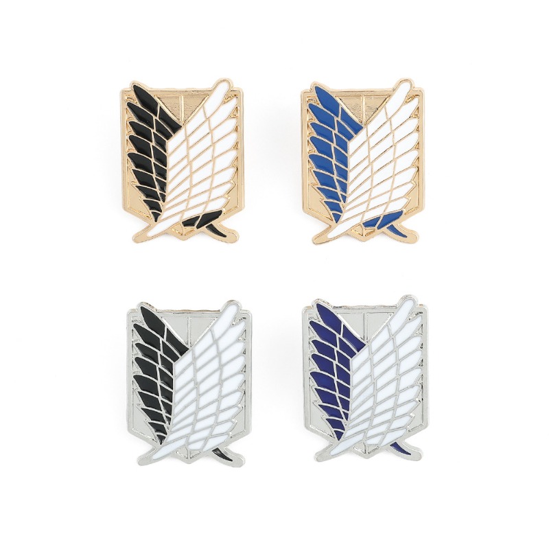 Broche Estilo Attack on Titan, - Popular Anime Merchandise avaliação e preço